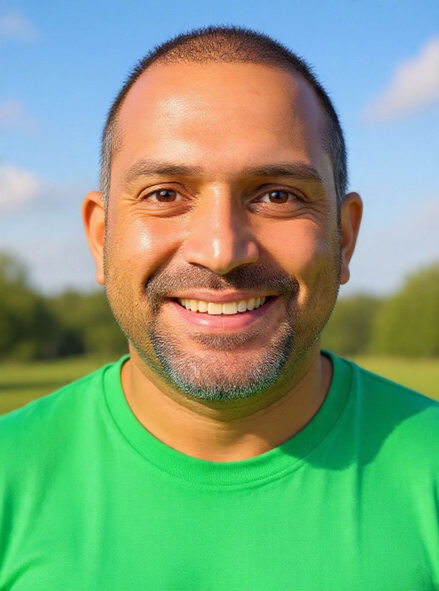 Portrait of Mayur Srivastava.